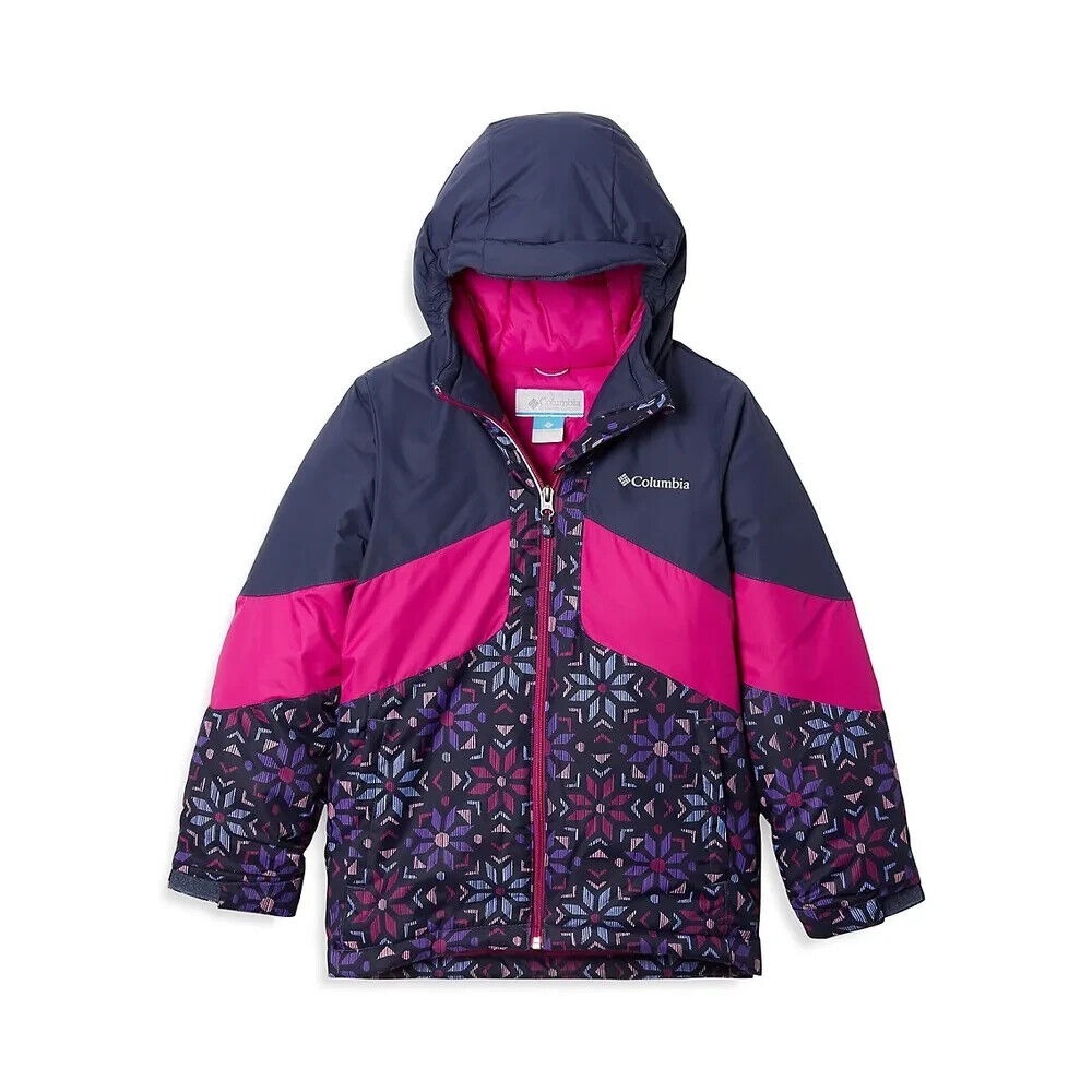 Columbia Girl's Horizon Ride‎ Waterproof Jacket Outgrown Size MEDIUM 10 12 NEW